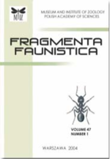 Fragmenta Faunistica t. 24 (1979) - Fauna Pienin. Część III