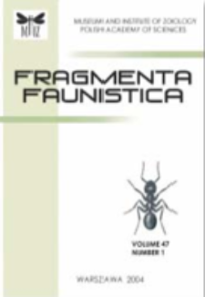 Fragmenta Faunistica vol. 58 (2015)
