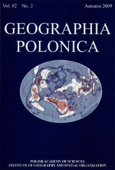 Geographia Polonica Vol. 82 No. 2 (2009)
