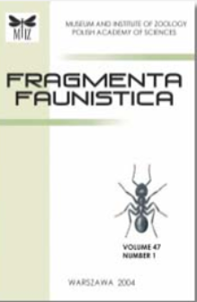 Fragmenta Faunistica, vol. 58, no. 2