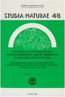 Studia Naturae No. 48 (2001)