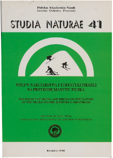 Studia Naturae No. 41 (1996)