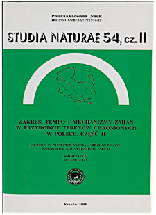 Studia Naturae No. 54 p. II (2008)