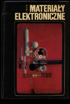Materiały Elektroniczne 1973