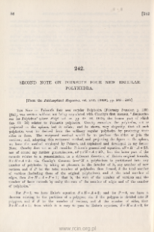 Second note on Poinsot's four new regular Polyhedra