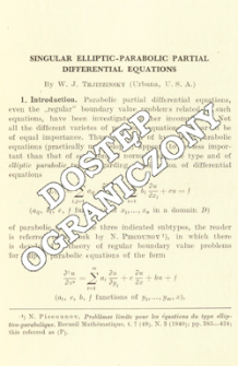 Singular elliptic-parabolic partial differential equations