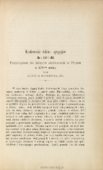 Krakowskie tablice syzygij&oacute;w dla r. 1379 i 1380 : przyczynek do dziej&oacute;w astronomii w Polsce w XIV wieku.