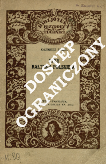 Ryby Bałtyku Polskiego : (przewodnik praktyczny z 37 rysunkami i mapką)