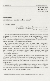 Pop-science, czyli do kogo należą okolice nauki