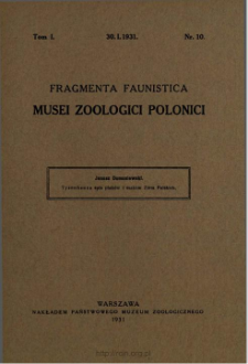 Tyzenhauza spis ptak&oacute;w i ssak&oacute;w Ziem Polskich = &Uuml;ber Tyzenhauz's Katalog der in Polen vorkommenden V&ouml;gel und S&auml;ugetiere