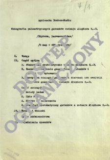 Monografia Palearktycznych gatunk&oacute;w rodzaju Alphora R. - D. (Diptera, Larvaevoridae) : (8 map + 429 rysunk&oacute;w)