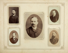 [Commemorative album of prof. Maksymilian Nowicki; card 9]