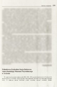 Południowo-Zachodnia Stacja Badawcza Amerykańskiego Muzeum Przyrodniczego w Arizonie