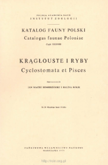 Krągłouste i ryby = Cyclostomata et Pisces