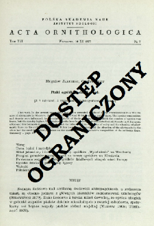 Ptaki ogr&oacute;dk&oacute;w działkowych