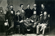 W. Taczanowski, B. Dybowski - zdjęcie zbiorowe