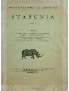 Plejstoceńskie ryjkowce (Curculionidae, Coleopt.) z doliny Ziemb&oacute;wki = The weevils (Curculionidae, Coleopt.) of the Pleistocene from the valley of Ziemb&oacute;wka