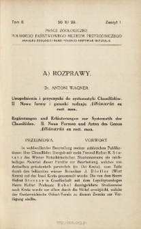 Uzupełnienia i przyczynki do systematyki Clausiliid&oacute;w. 2, Nowe formy i gatunki rodzaju Albinaria ex rect. mea.