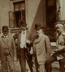 [Jan Sztolcman, Miernikowski, NN, Żabczyński] [Dokument ikonograficzny]