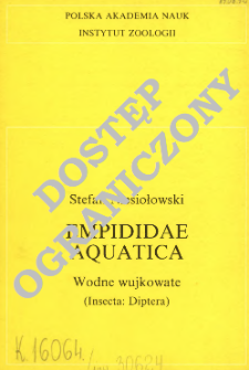 Empididae aquatica - wodne wujkowate (Insecta: Diptera)