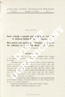 New genera and species of Neotropical Fulgoridae in the collection of the British Museum (Homoptera)