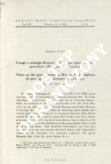Notes on the genus Bennaria Mel. with descriptions of new species (Homoptera, Cixiidae)