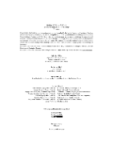 Fragmenta Faunistica - Editorial Page, Table of Contents, vol. 57, no. 1