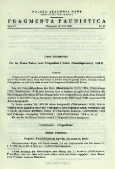 F&uuml;r die Fauna Polens neue Uropodina (Acari: Parasitiformes). T. 2