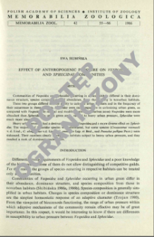 Effect of anthropogenic pressure on Vespoidea and Sphecidae communities