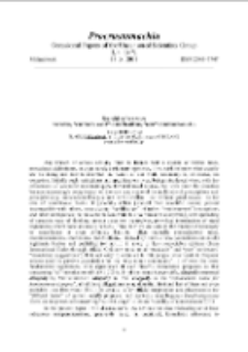 Searching for sense: varieties, &ldquo;currently valid&rdquo; classifications, &ldquo;new&rdquo; combinations &c.