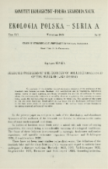 Selected problems of the ecology of molluscs (Mollusca) of the brackish lake Łebsko