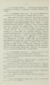 W sprawie składnik&oacute;w kom&oacute;rkowych we krwi Batrachoseps attennatus Esch. (Urodela)
