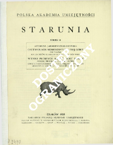 O utworach morenowych Łysej G&oacute;ry pod Wilnem = Sur les d&eacute;p&ocirc;ts glaciaires de Łysa G&oacute;ra pr&egrave;s Wilno ; Wyniki pr&oacute;bnych badań kilku moren Polski środkowej i p&oacute;łnocnej = R&eacute;sultats des recherches p&eacute;trographiques d'essai sur les moraines du centre et du nord de la Pologne