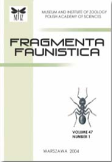 Fragmenta Faunistica t. 17 (1971) - Fauna Bieszczad&oacute;w